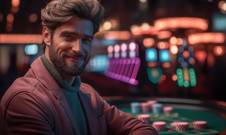 Pengguna mengelola preferensi privasi dan perlindungan data pada platform hiburan online profesional